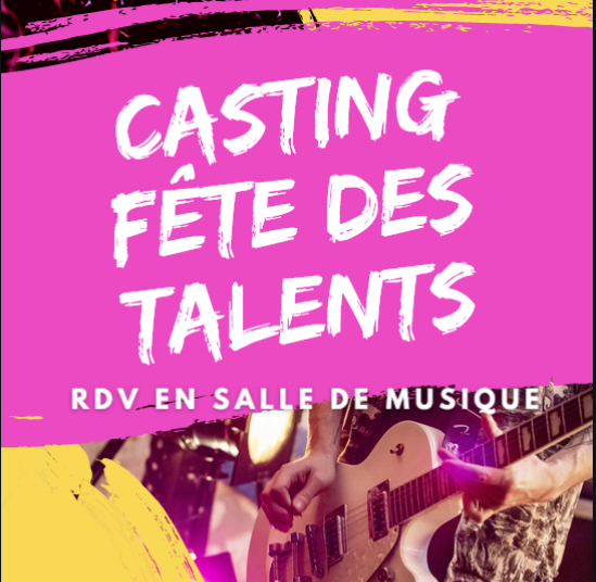 Casting fête des talents 2023 collège lycée Saint-Michel de Saint-Mandé